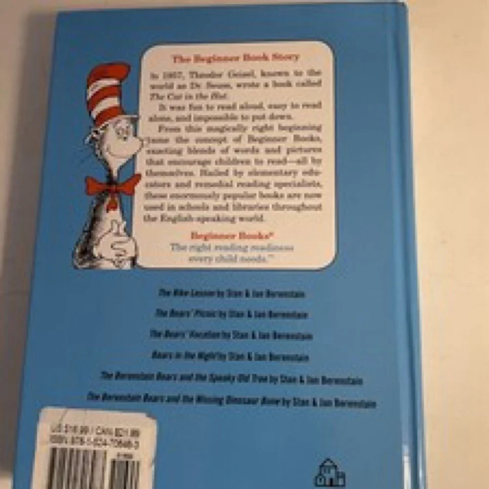 The Big Book of Berenstain Bears Beginner Books Children Stories Gift Toy Read - Picture 8 of 8